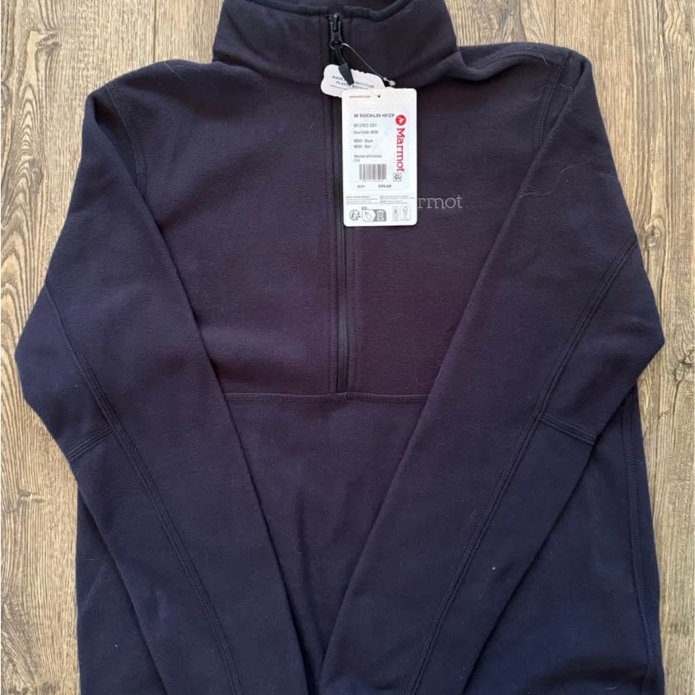 Marmot Women’s Black Fleece Pullover